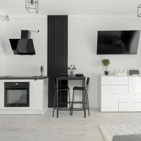 Lägenhet Wyjatkowy I Nowoczesny Z Balkonem I Parkingiem By Renters *